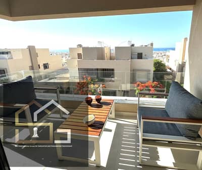 شاليه مفروش بالكامل للإيجار طوال الموسم في هاسيندا وايت، بإطلالة على البحر . متوفر للإيجار طوال الموسم
