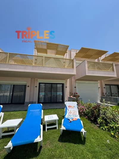 بلايا غزالة شاليه أرضي  بخدمات فندقية من G Hotel للبيع