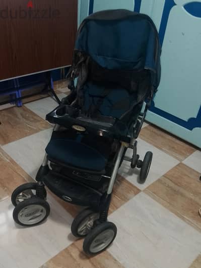 عربة أطفال جراكو (Graco) أصلية - وارد السعودية بحالة ممتازة 