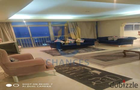 Apartment for Sale in Diplomats Towers, Maadi – Direct Nile View – Super Lux Finishing