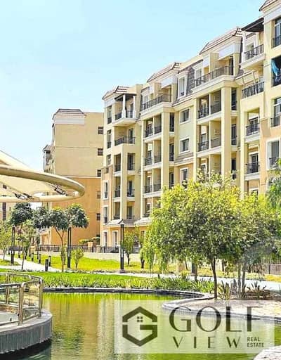 For sale and for investors: a ground-floor studio apartment with a 60-meter garden and a 40-meter garden, located on a corner lot in Saray City, the I