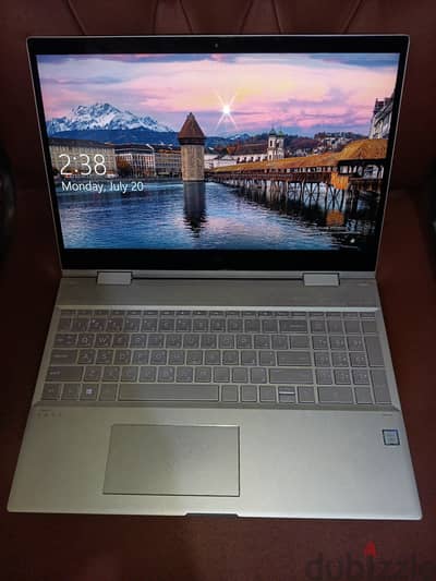 لابتوب HP Envy x360 كور i5 تاتش سكرين بالقلم الأصلي كسر زيرو