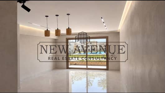 شاليه ارضي بجاردن جاهز للاستلام الفوري فيو علي لاجون تشطيب اونر في هاسيندا ويست الساحل الشمالي Hacienda west north coast - Hazel phase