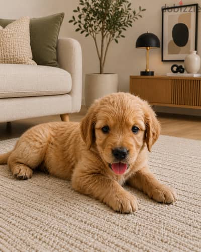 Golden retriever Puppy Ready for a Loving Home!