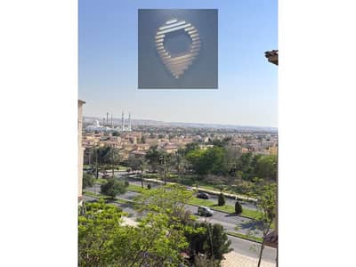 An owned apartment with the largest space in Madinaty, Model (700), on the villas view, the most distinguished view, top distinction in madinat in B1.
