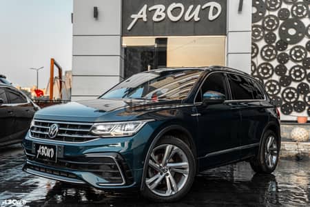 Tiguan 2022 R Line فقط 5٦ الف كم لون مميز