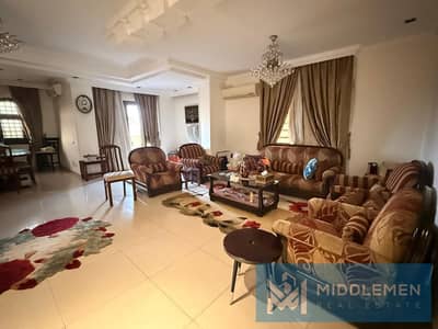 apartment 200m Fully finished Super lux  prime location View wide Garden   Ba7ary  club  under market price south of academy new cairo