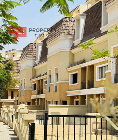 s-villa for sale wall by wall with Madinaty at a 50% cash discount directly on the Suez Road