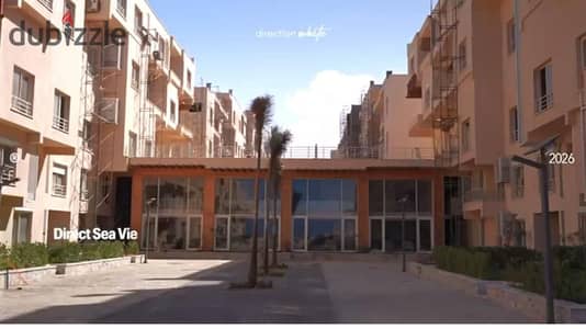شاليه للبيع ارضي بجاردن 3 غرف استلام فوري في الساحل الشمالي ديركشن وايت راس الحكمه - direction white