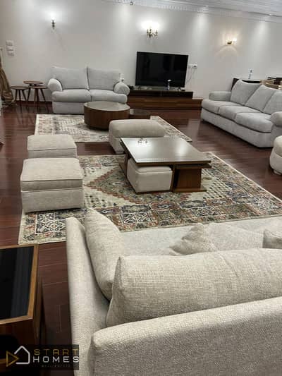 Furnished villa for rent in Al Rehab