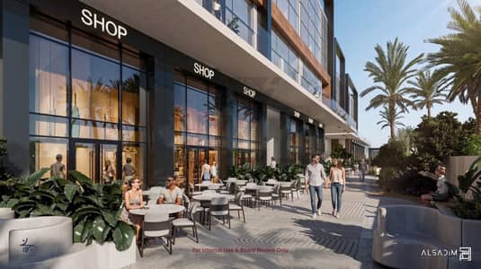 Commercial Building 350m next to Public Prosecutor office and Misr Italia, DP 20% INST 8Y  in Najma Walk Mall New Cairo