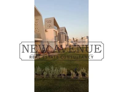 شاليه ارضي بجاردن و فيو علي لاجون بالفرش بحري في فوكا باي الساحل الشمالي Fouka Bay north coast