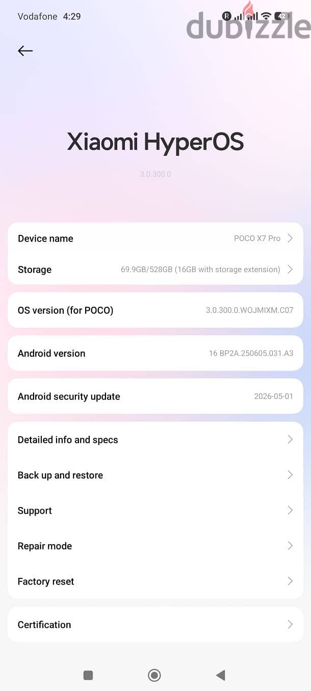 Xiaomi Poco X7 Pro 2