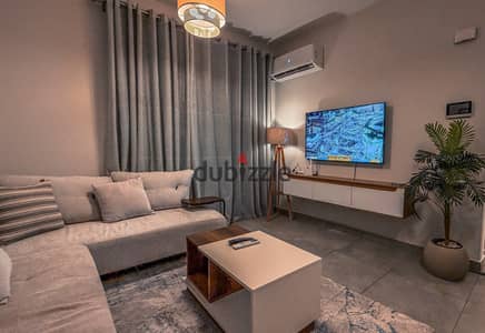 Furnished hotel apartment for rent in Madinaty (first occupancy) in B8