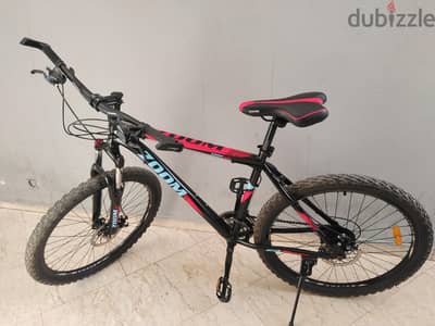 mountain bikes
