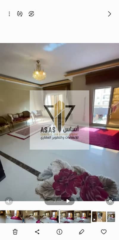 شقة للبيع فى المستثمرين الجنوبيه بالقرب من الأندلس واللوتس والبنفسج والنرجس والياسمين فيلات