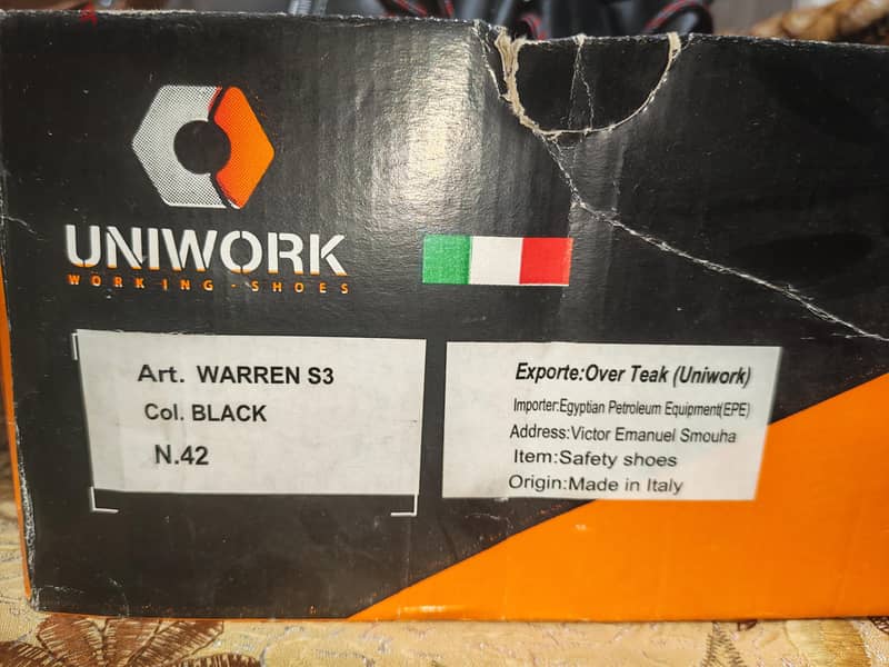 حذاء سيفتي UNIWORK 2
