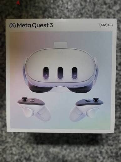 Meta Quest 3 512 GB - كسر زيرو بحالة ممتازة للبيع