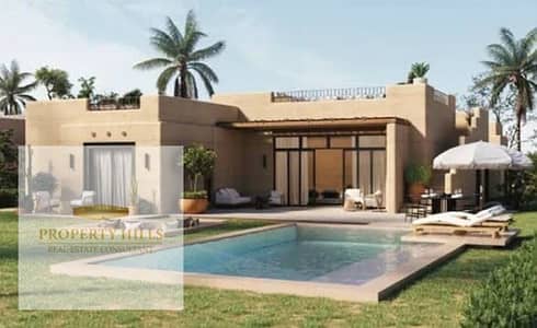 standalone villa, 300m from beach, fully finished with ACs, 30% off, 5–10 year installments. Ideal for investment & holidays.