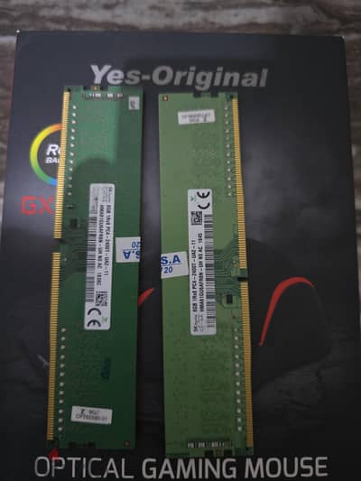 رامات 16جيجا 2×8 ddr4 للكمبيوتر
