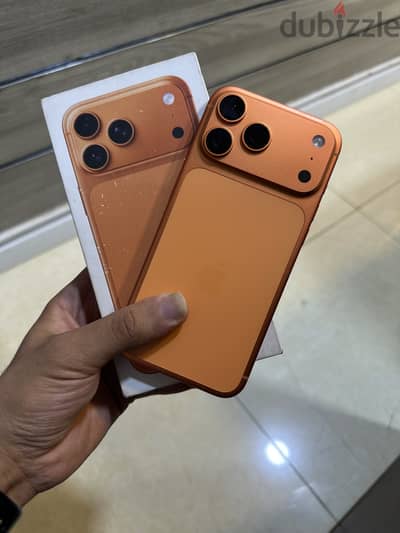 ايفون 17 برو مكس بحاله الزيرو Battery 100%