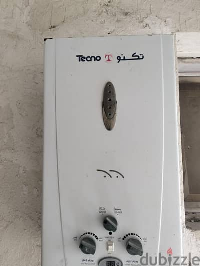 سخان غاز ١٠ لتر شغال مفهوش اي عيب زي الفل