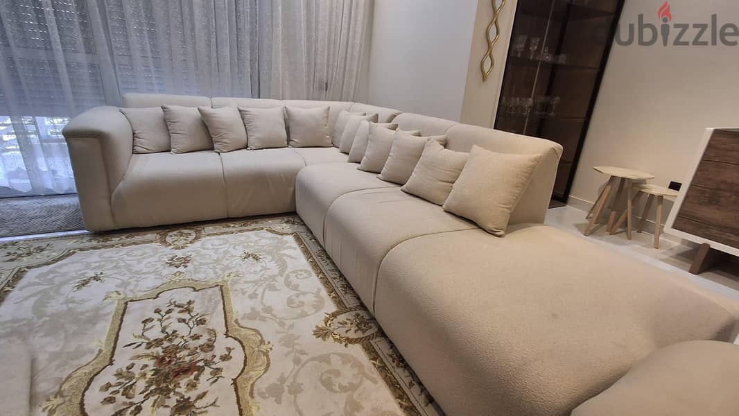 living sofa L-shaped 1