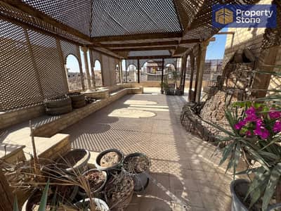 A rare architectural masterpiece for sale in the heart of Degla Maadi – Ultra Luxury Penthouse Roof بمساحة 800 sqm من النقاء الأنيق،