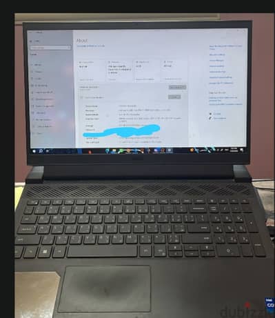 Dell G15 5511 Gaming Laptop i7-11800H RTX 3050 16GB RAM 512GB SSD