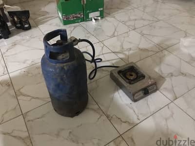 انبوبة بوتوجاز مع منظم مع بوتوجاز راس واحد شعلة للبيع