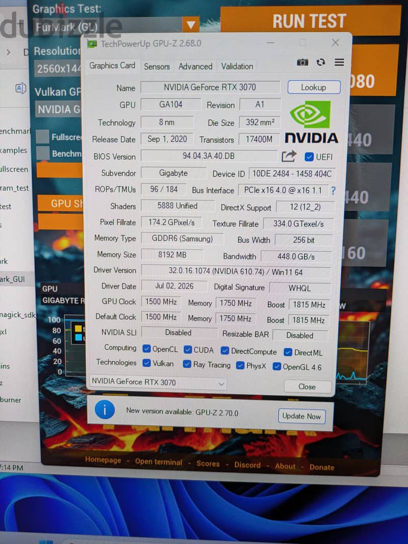 rtx 3070 gaming oc 2