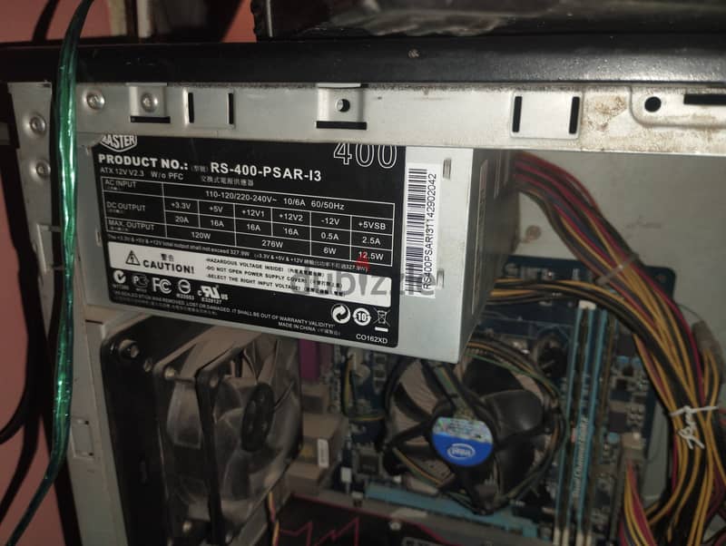 power supply cooler master 400w 1