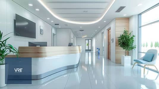 Own a 115 sqm fully finished, super deluxe medical center for sale in El Shorouk, with installments over 84 months - directly from the owner.