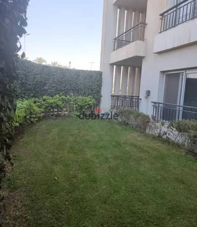 Ground floor apartment with garden for rent in Cairo Festival City Compound, Fifth Settlement, Ultra Super Lux finish