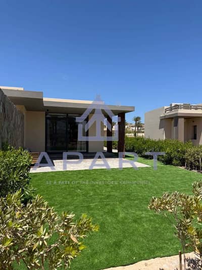 Twin Chalet with Garden Direct on Lagoon Sea View Ready to Move Fully Furnished