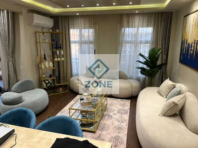 Distinguished Furnished Apartment for sale in Madinaty 116m Wide garden view special finishing prime location B11