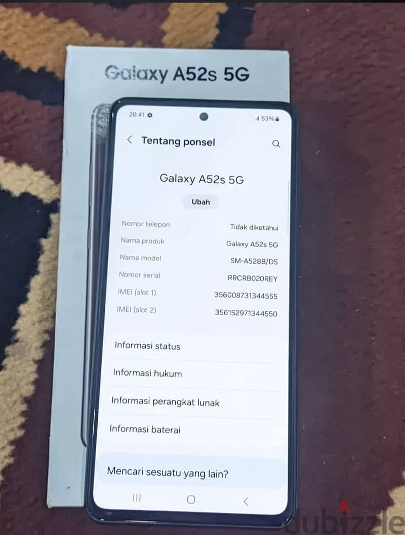 Samsung A52s 1