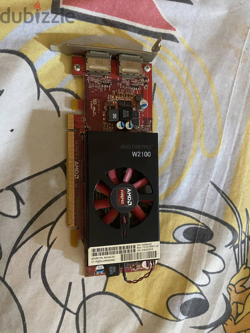 Amd firepro w2100  2gbddr3 1
