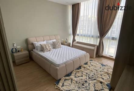 unique fully furnished with 2 master bedrooms IN Lake View Residence