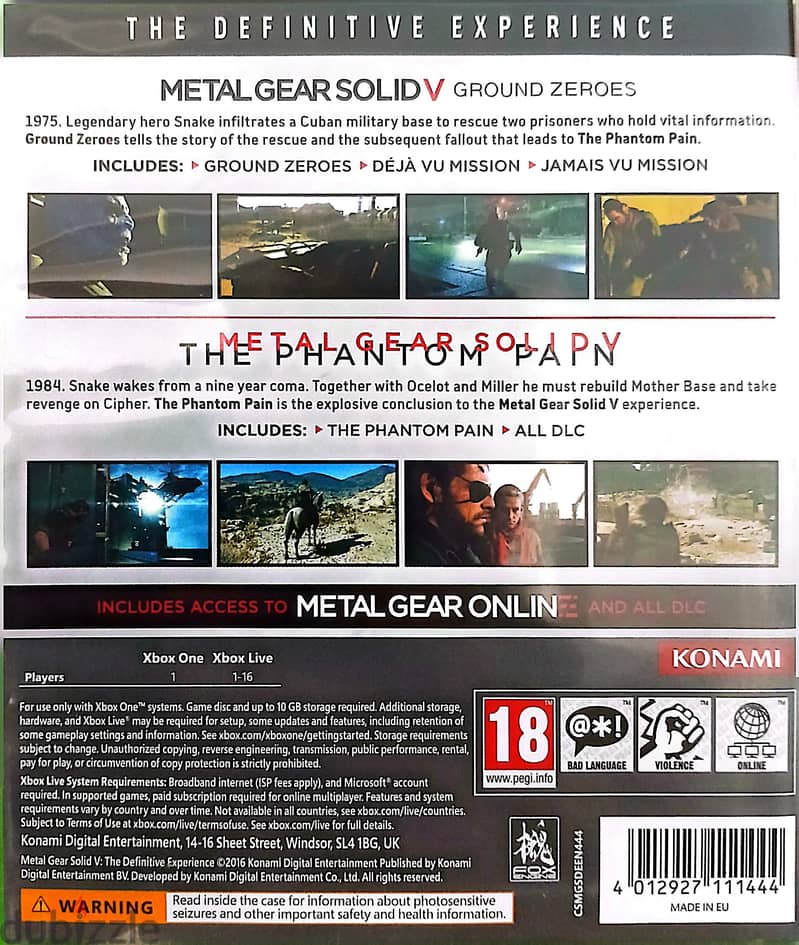 Metal gear solid V(The definitive experience) 1