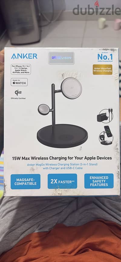 Anker maggo wireless charging station 3 in 1