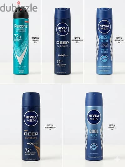 مزيل عرق نيفيا / ريكسونا ١٥٠ مل deodorant Nivea/ rexona 150 ml