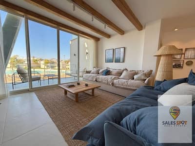Super Lux Finished Chalet for Sale at Old Coast Prices in Ras El Hekma with Sea View and a Special Cash Discount in Koun 