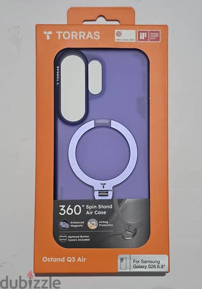 TORRAS Ostand Q3 Air Case for Samsung S26 Ultra