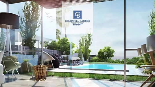 Chalet for sale directly on the lagoon with a private garden, hotel finishing, delivery in two years at The Water Way North Coast. The price is in installments over 8 years with a down payment of only 10%.