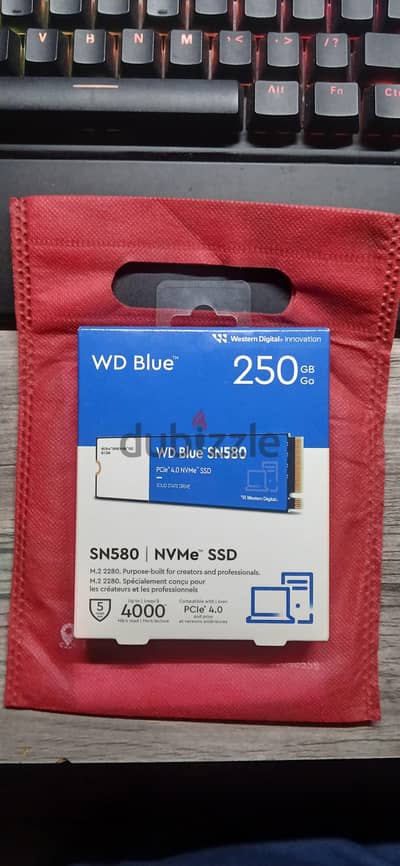 WD Blue 250GB NVME