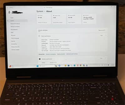 Laptop Lenovo LOQ rtx 4050