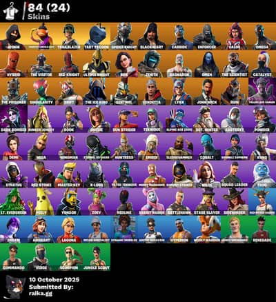 Fortnite OG account chapter 1 season 3 with IKONIC Skin