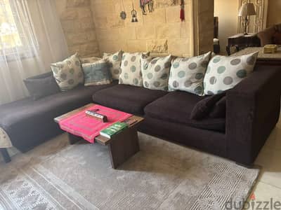 كنبه حرف L خشب زان ادخل قول سعرك كنبه حرف L خشب زان ادخل قول سعرك