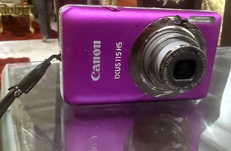  Canon IXUS 115 HS الأصلية كاملة والملحقات – بحالة ممتازة وجاهزة للا
